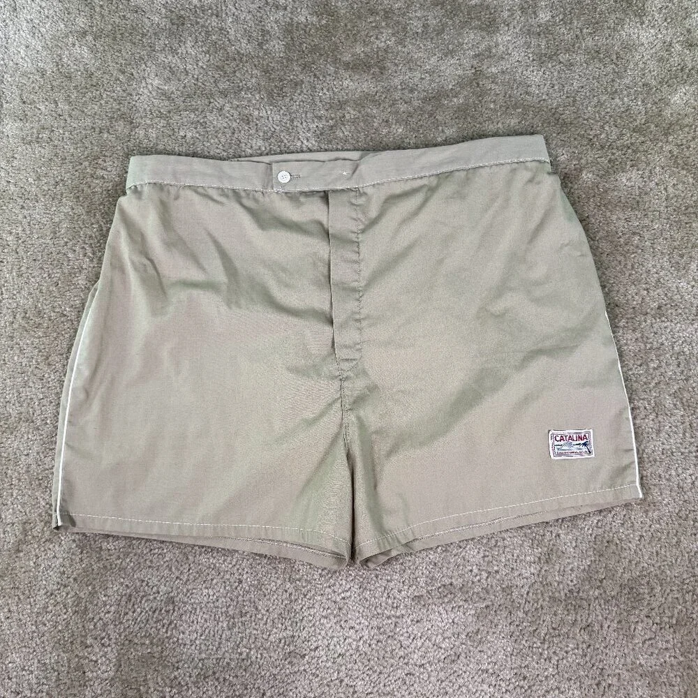 Catalina Sportswear Swim Trunks VTG 90s Lined Men’s Size 44 40